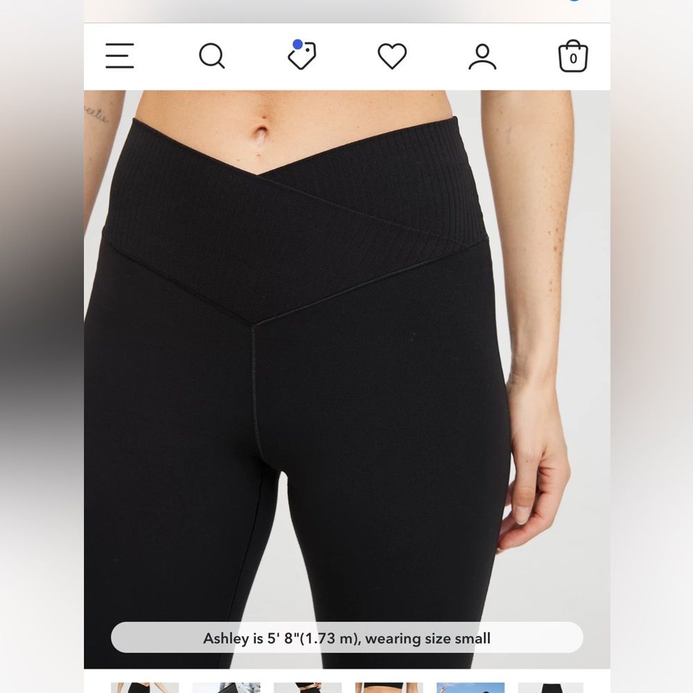 Brand New Aerie High Waisted Crossover Super Flare Legging with tag